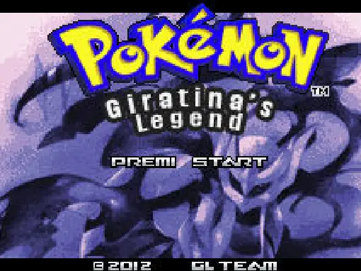 pokemon giratinas legend english gba rom hack