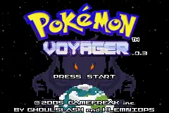 pokemon voyager gba romhack