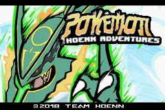 pokemon Hoenn Adventures gba romhack