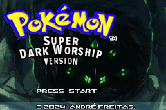 pokemon Super Dark Worship English Rom Hack